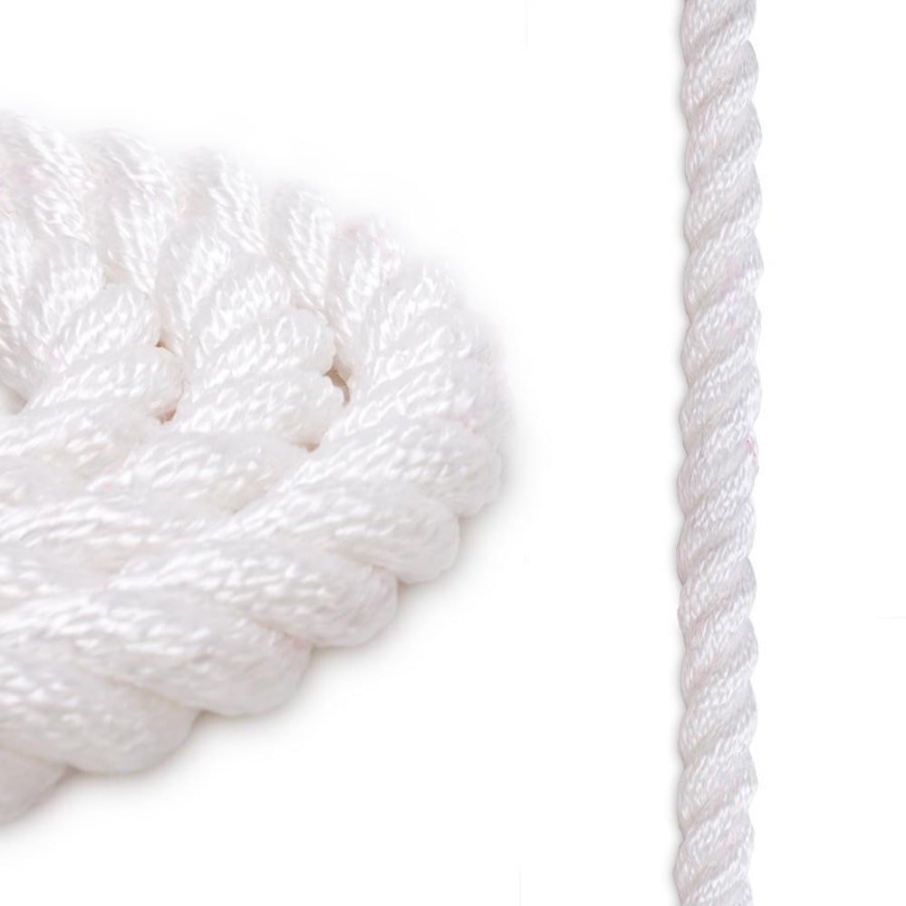 Safety Nylon Rope, White Life Ring Rope